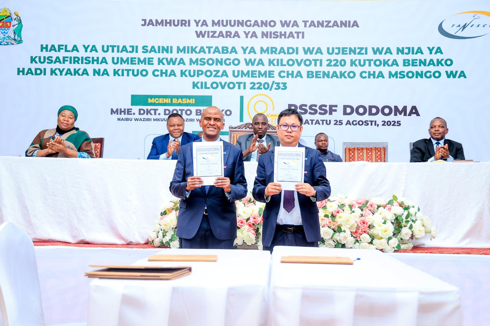 AHADI YA SERIKALI KUFIKISHA UMEME WA GRIDI KAGERA YATEKELEZWA