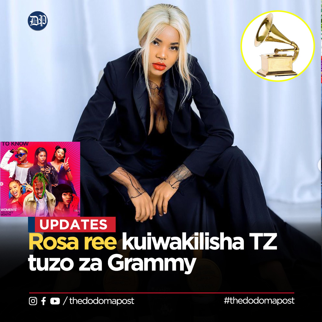 ROSA REE AIWAKILISHA TANZANIA TUZO ZA GRAMMY