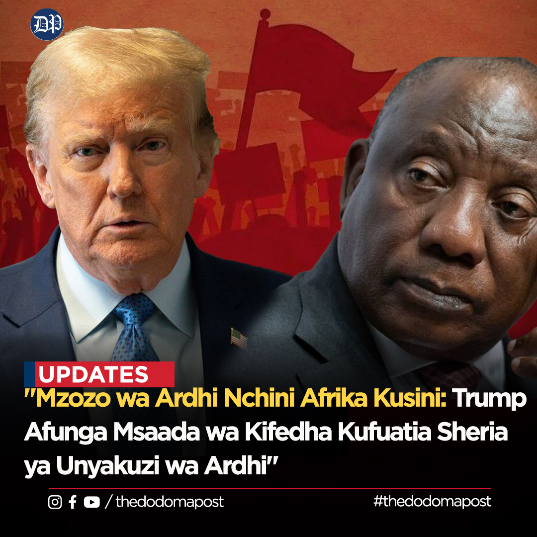 "Mzozo wa Ardhi Nchini Afrika Kusini: Trump Afunga Msaada wa Kifedha Kufuatia Sheria ya Unyakuzi wa Ardhi"