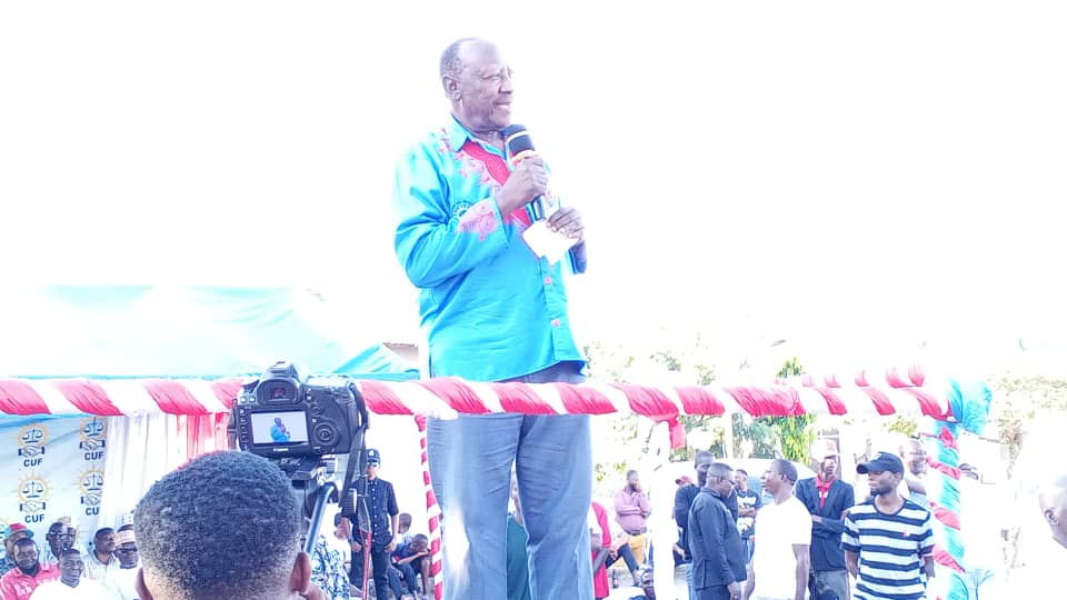 LIPUMBA: WAKATI WA MABADILIKO NI SASA, CHAGUENI CUF KUJENGA NCHI YA HAKI SAWA KWA WOTE